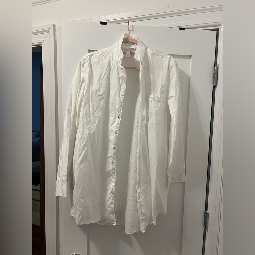 SKIMS Linen button up
